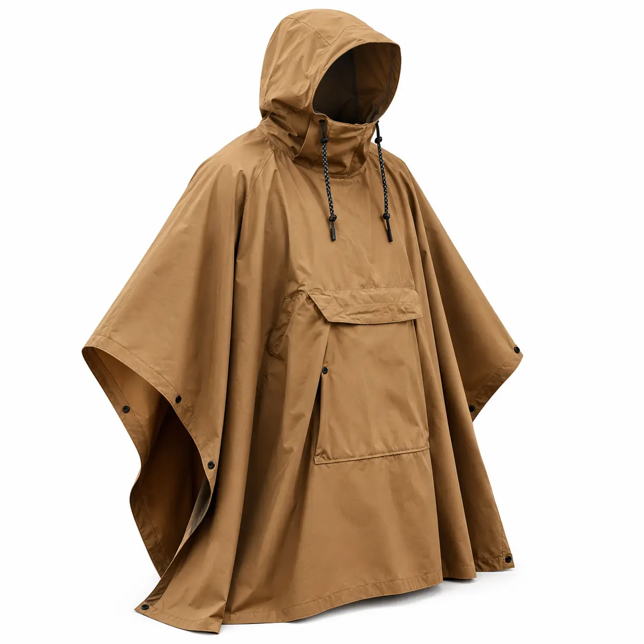 Unisex 3-in-1 Waterproof Outdoor Protection Raincoat - Portable Travel Gear, Lightweight Camping Tarp Shelter, Backpack Cover & Ground Sheet for Hiking