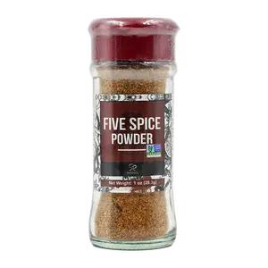 Soeos Chinese Five Spice 1 oz (28.3 g), Five Spice Powder, Five Spice Chinese Seasoning Non-GMO, Non-irradiated, No preservatives, No MSG Flavor Chicken