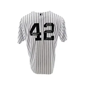 Mariano Rivera New York Yankees Autographed Signed 11 Inscriptions Replica Nike Jersey (CX Auth)