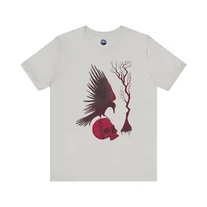 "Crimson Raven" Short Sleeve Tee