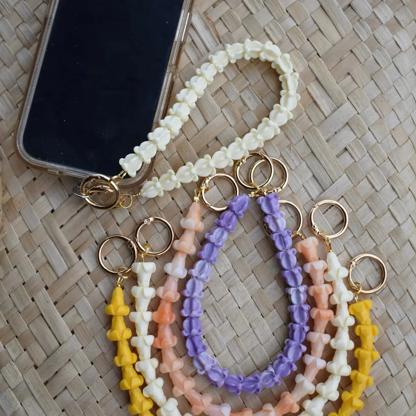 Crown Flower Bag/Phone Lei