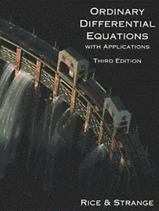 USED-Ordinary Differential Equations: With Applications by Bernard J. Rice (Hardcover)