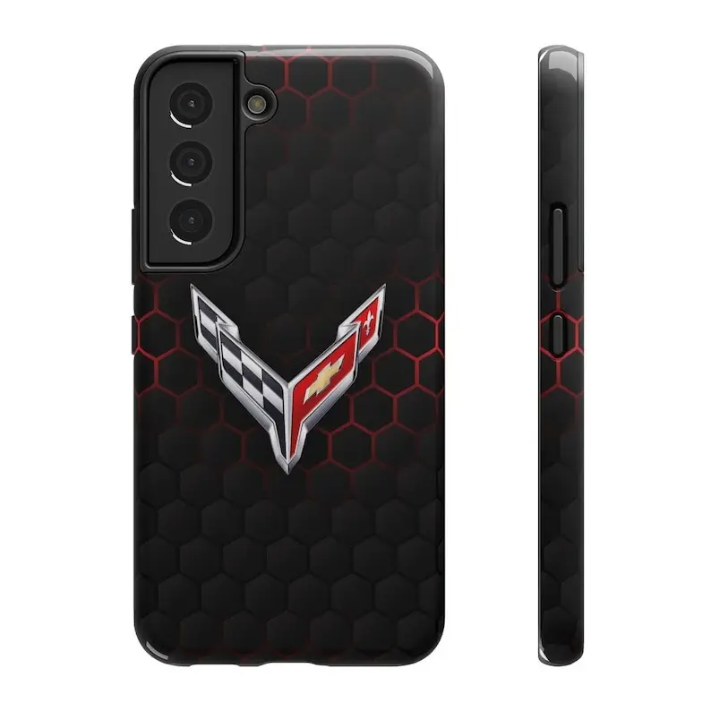 Corvette Logo Phone Case | Muscle Car Aesthetic for iPhone & Samsung - TikTok Shop Corvette Logo Phone Case | Muscle Car Aesthetic for iPhone & Samsung - TikTok Shop