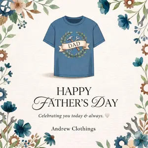 Father’s Day Voucher Tee – Dad Gift Outfit, Returning Customer Reward Coupon Shirt – Andrew Clothings