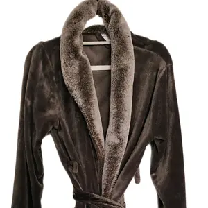 Ladies cozy bathrobe.