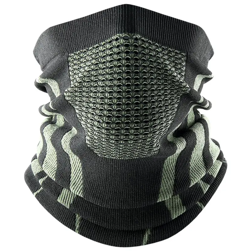 Breathable Windproof Cycling Face Mask, UV Protection Elastic Windproof Neck Gaiter Mask, Protective Gear For Outdoor Sports, Athletic Face Masks, Cycling Face Cover, Breathable Face Covering