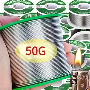 Low temperature silver core solder wire, active rosin core easy to tin lead-free solder wire, gasless flux core, circuit maintenance welding consumables, industrial grade tool rod, no battery required