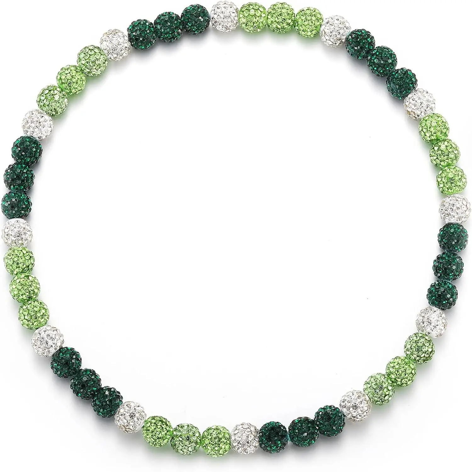 White/Olive Green/Dark Green