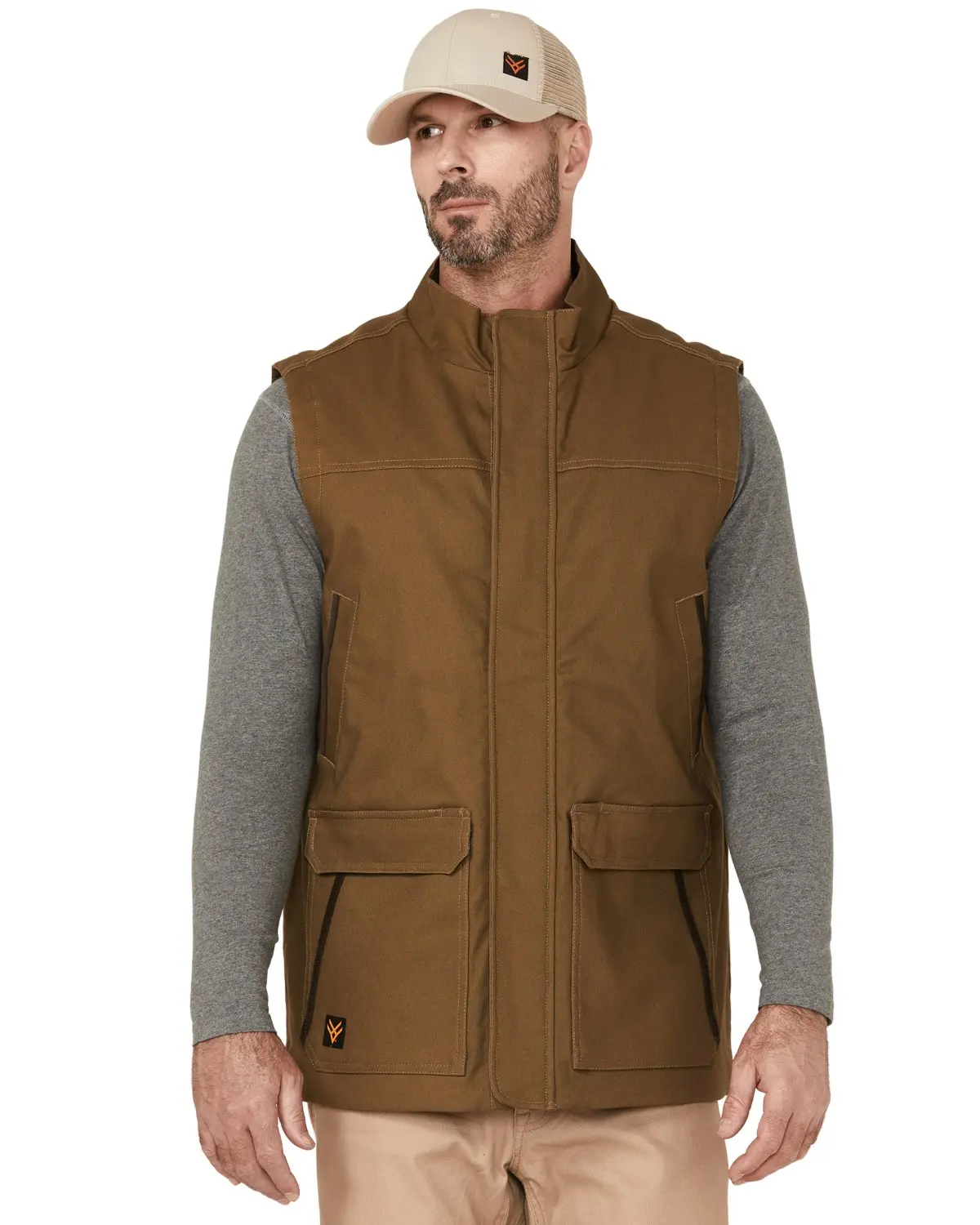 Hawx Men's Men'S Olive Tejon Insulated Stretch Work Vest - Hxfa20v1-Olive