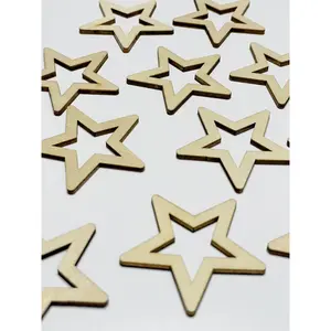 Wooden Stars| Pack of 10