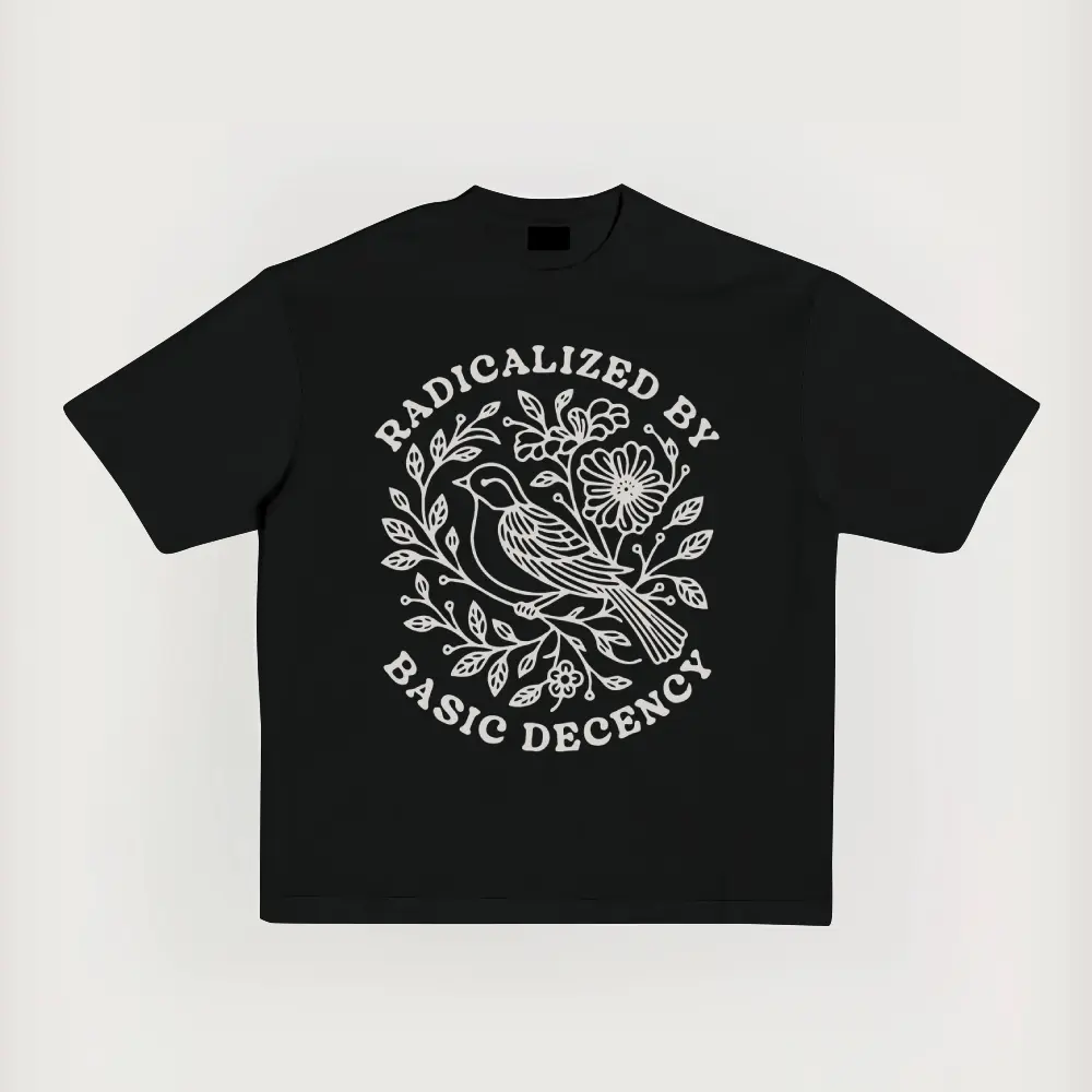 Men's Unisex Breathable Casual Cotton Everyday Fabric Comfort T-Shirt - FDT Anti-Protest Tee