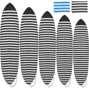 Surfboard Sock Cover Lightweight Protective Bag for Surf and Paddleboards Stretch Protector