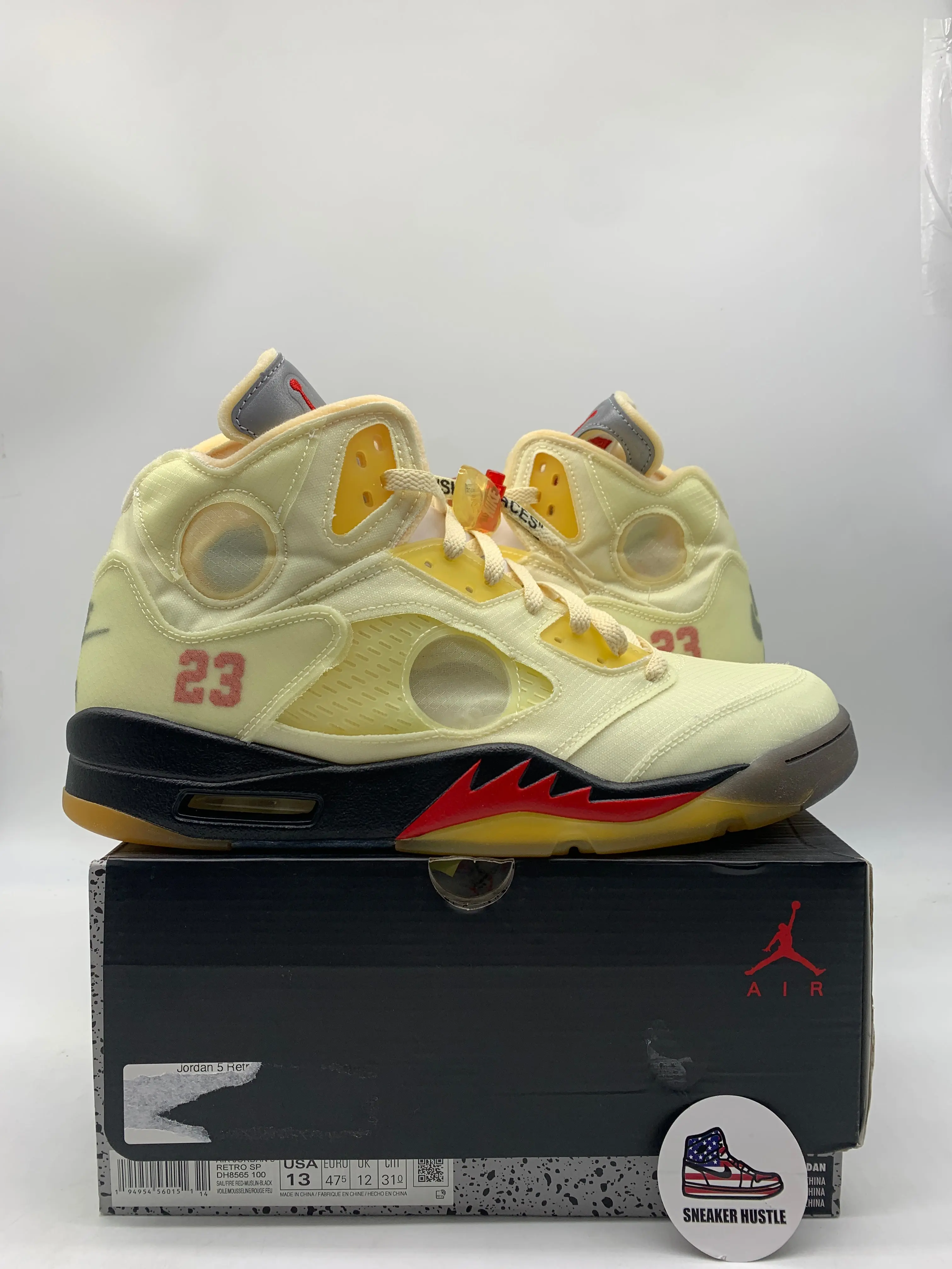 Jordan 5 Retro Off-White Sail