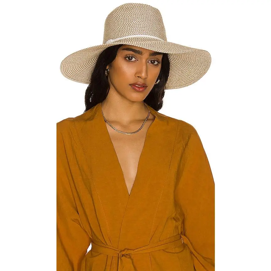 Nikki Beach Harper Hat in White Tweed