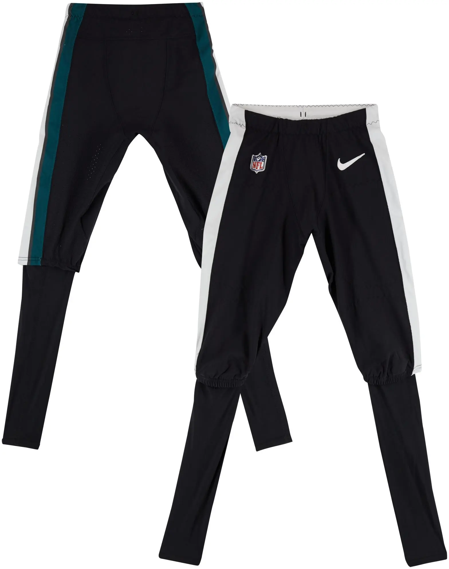 DeVonta Smith Philadelphia Eagles Player-Issued #6 Black Pants with Black Socks from the 2023-24 NFL Season - Fanatics Authentic Certified