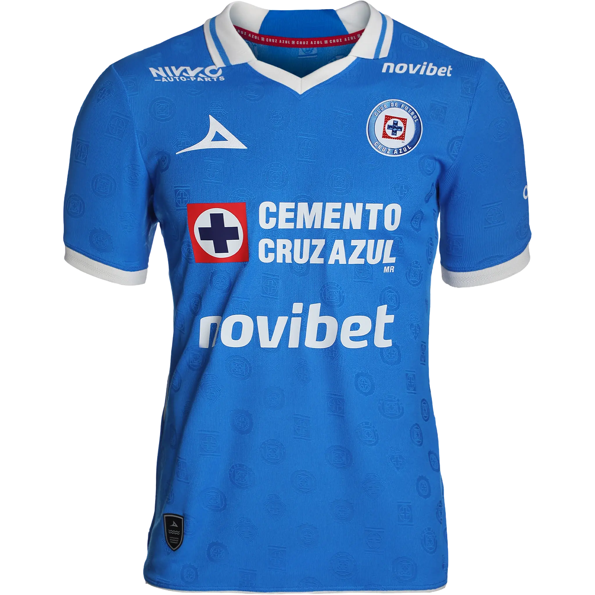 2025/26 Mexico Liga MX Cruz Azul Home Blue Short Sleeve Football Jersey Fan Edition