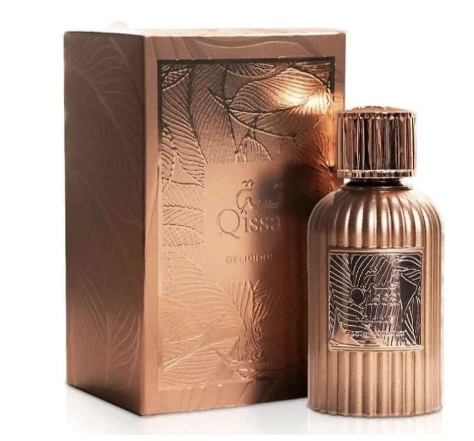 Paris Corner Qissa Delicious Gourmand Women's EDP Perfume - 100ml (3-3.9 fl oz) Luxurious Spray with Citrus, Coconut, Dark Chocolate, Marshmallow, Jasmine Signature Scent, All Seasons, 3 To 3.9 Fl Oz