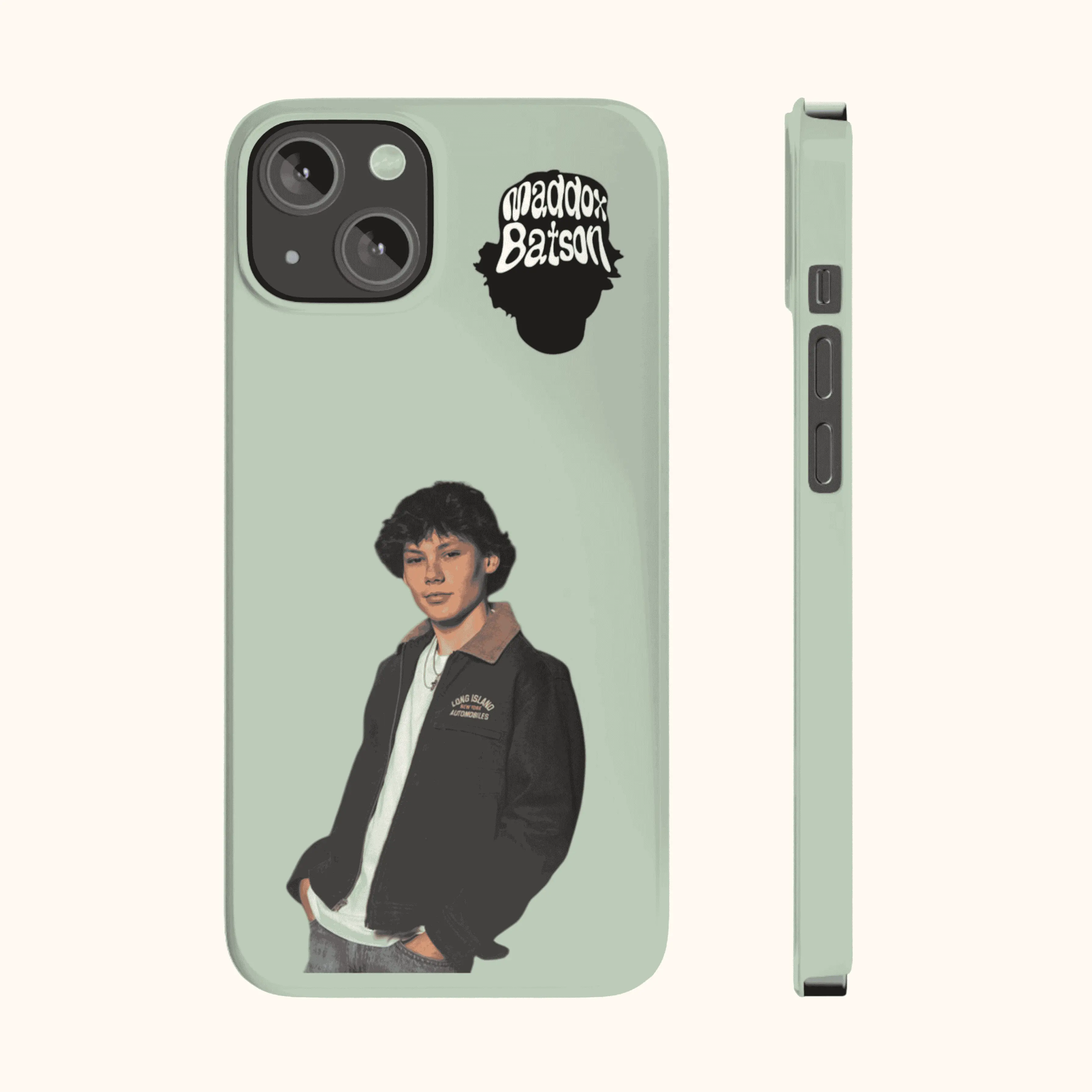 Maddox Batson Phone Case, Slim iPhone Case, Fan Merchandise, Protective Cover, Trendy Accessories Smartphone Protector Cellphone