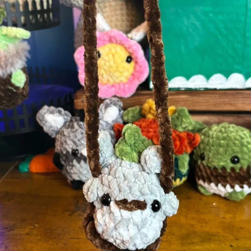 Totoro Swinging Car Charm