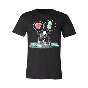Guy Benson Collection Love Vs Money T-Shirt -Black