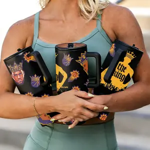 1 Pc 40oz vacuum cup, Stainless Steel Thermos, double wall insulated mug, leak-proof lid with straw, keeps drinks hot 12 hours cold 24 hours, handle travel thermal mug, skinny design, reusable tumbler for women men, holiday office home use