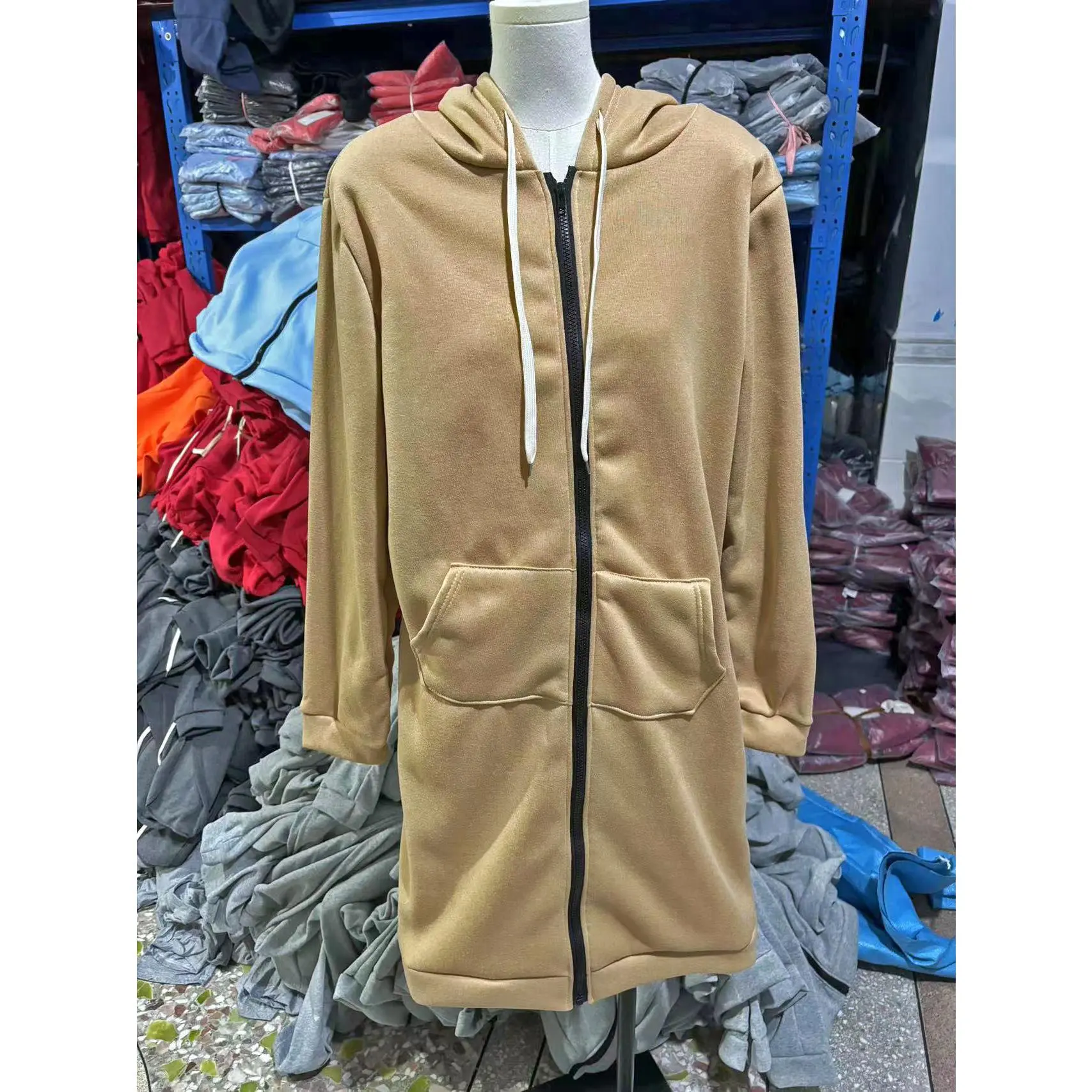 Khaki color+real life photo