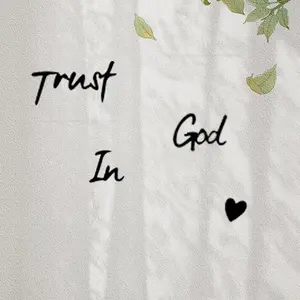 Trust In God Sign Iron Wall Hanging Decor for Home Inspirational Farmhouse Prayer Room Art Decorations for Wall Indoor Hangable