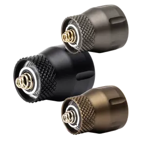 Clicky Style - Button Tailcap for Z-BOLT®, Surefire, Modlite, & Arisaka "Scout" Compatible Lights & Light Bodies