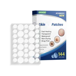 Professional W Remover Patches, Tea Tree Oil Stickers for Skin, W Treatment Stickers for Hands, Feet, and Body- Non-Medicated & Gentle Care for Skin Blemishes Acne Soothing