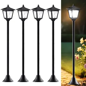 Solar Lamp Posts Light - Auto Dusk to Dawn Sensor Perfect for Outdoor Lighting