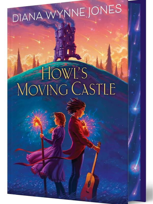 Howl’s Moving Castle Deluxe Limited Edition by Diana Wynne Jones [Hardback Book] Luminous Artwork & Foil Stamping 2025 Release