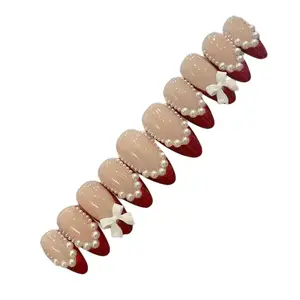 Custom 10pcs Press-on Nails Handmade Full Cover Artificial Nails Wholesale Factory Price