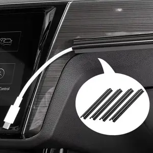 Universal Car Cable Management Kit, Protective Sleeve for Charging Cables, Enhances Aesthetics, No Damage Internal Protection, Car Accessories