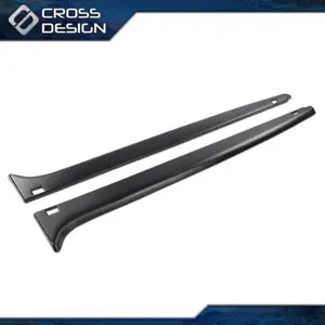 CROSSDESIGN Fit For 1999-2005 Chevrolet Silverado GMC Sierra 1500 Stepside Bed Rail Caps Set