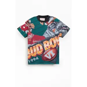 Budweiser Men's Bud Bowl Five AOP T-Shirt - Multicolor