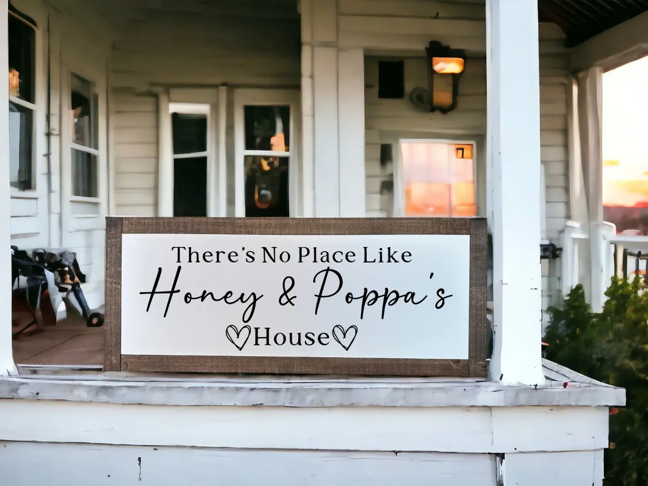There's No Place Like Grandma & Grandpa's House, Grandparents Sign, Grandparents Gift, Grandma and Grandpa Sign, Gift For Grandma