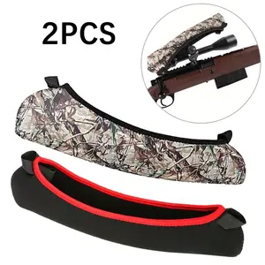 2 Pcs Scope Protection Cases, Chloroprene Rubber Lens Covers, Dustproof Camera Accessories, Durable Protective Gear for Lenses