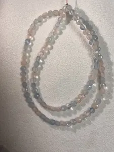 Morganite Crystal Full String Necklace