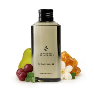 AromaPlan Clean House Fragrance AP073 - 148ml Scented Oil for Diffuser with Fruity Top Notes of Orange Blossom Pear & Grape