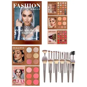 Professional Makeup Palette 67-Color Master Palette Eyeshadows Lip Glosses Highlighters Blush & Contour Vibrant Pigmented Formulas for Versatile Daily Glam & Creative Looks Perfect Multi-Use Beauty Kit for TikTok Creators & Makeup Cosmetic
