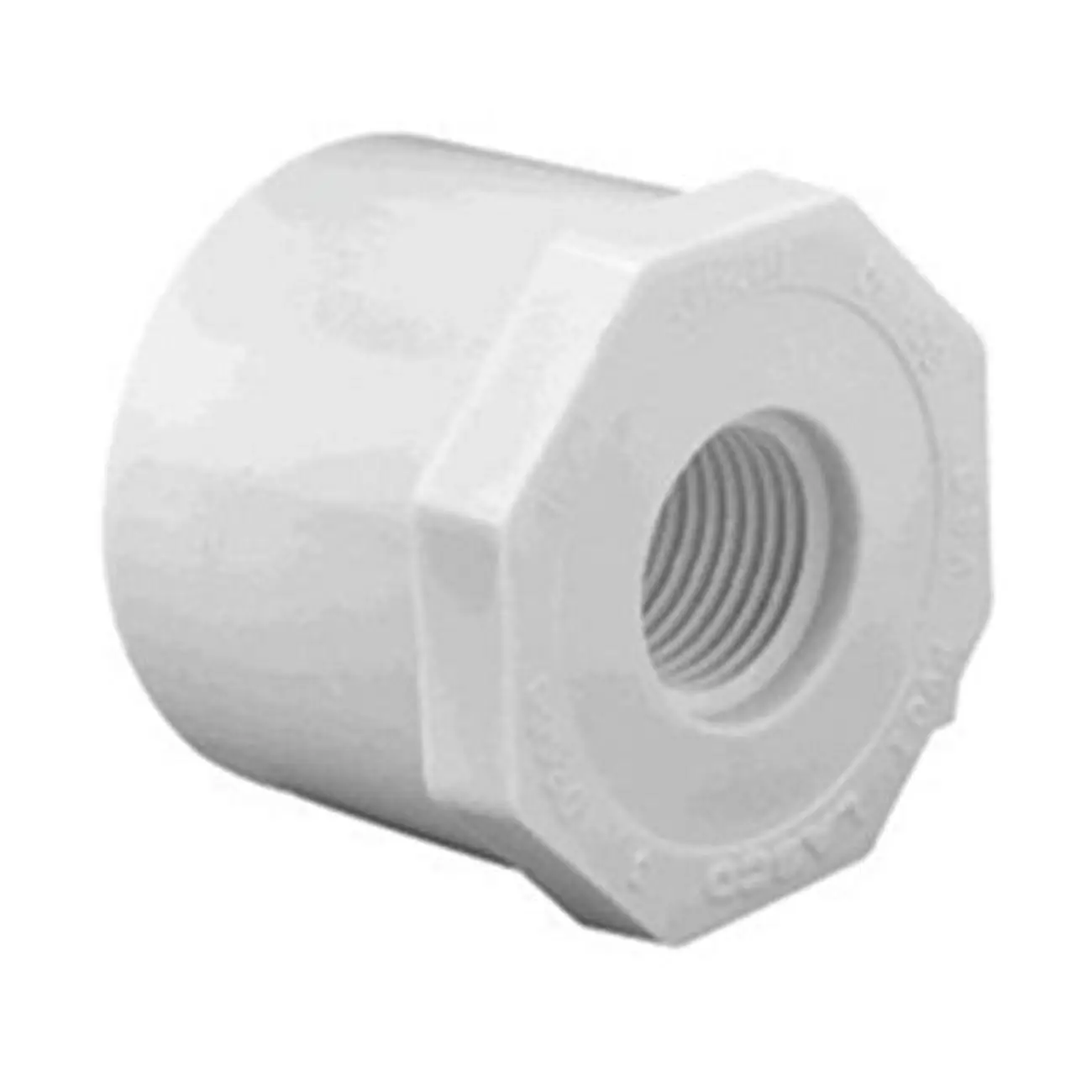 Polaris Pool Systems PV438130 Schedule 40 PVC Reducing Spigot Adapter, 1 in. Spigot x 0.5 in. Female Thread, for Pipe Connection Adjustments