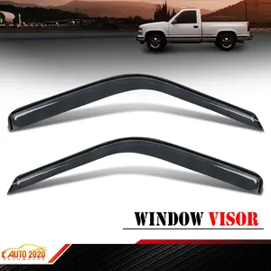Fit for 1988-1998 Chevy GMC C K 1500 2500 3500 Regular Cab Window Visors 2PCS