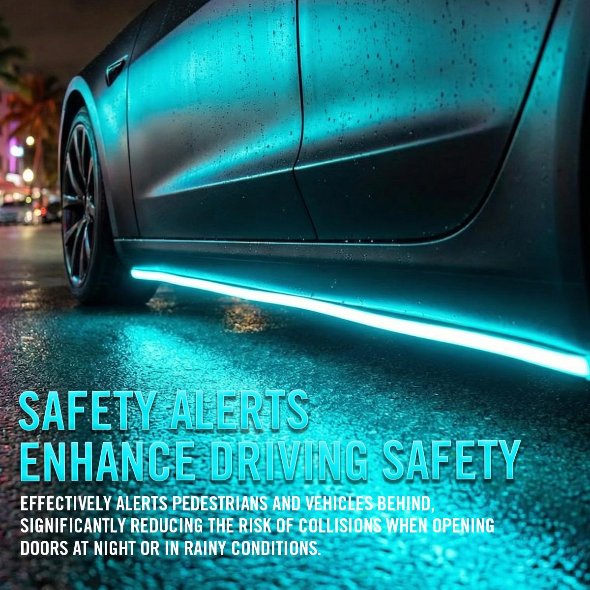 2-in-1 RGB LED Car Ambient Light Strip | Flexible Streamer Underglow & Hood Light | App & Remote Control Multi-Color Atmosphere Lamp | Waterproof DRL Chasing Strip rock lights truck stuff Fuse Assortment Kit with Puller