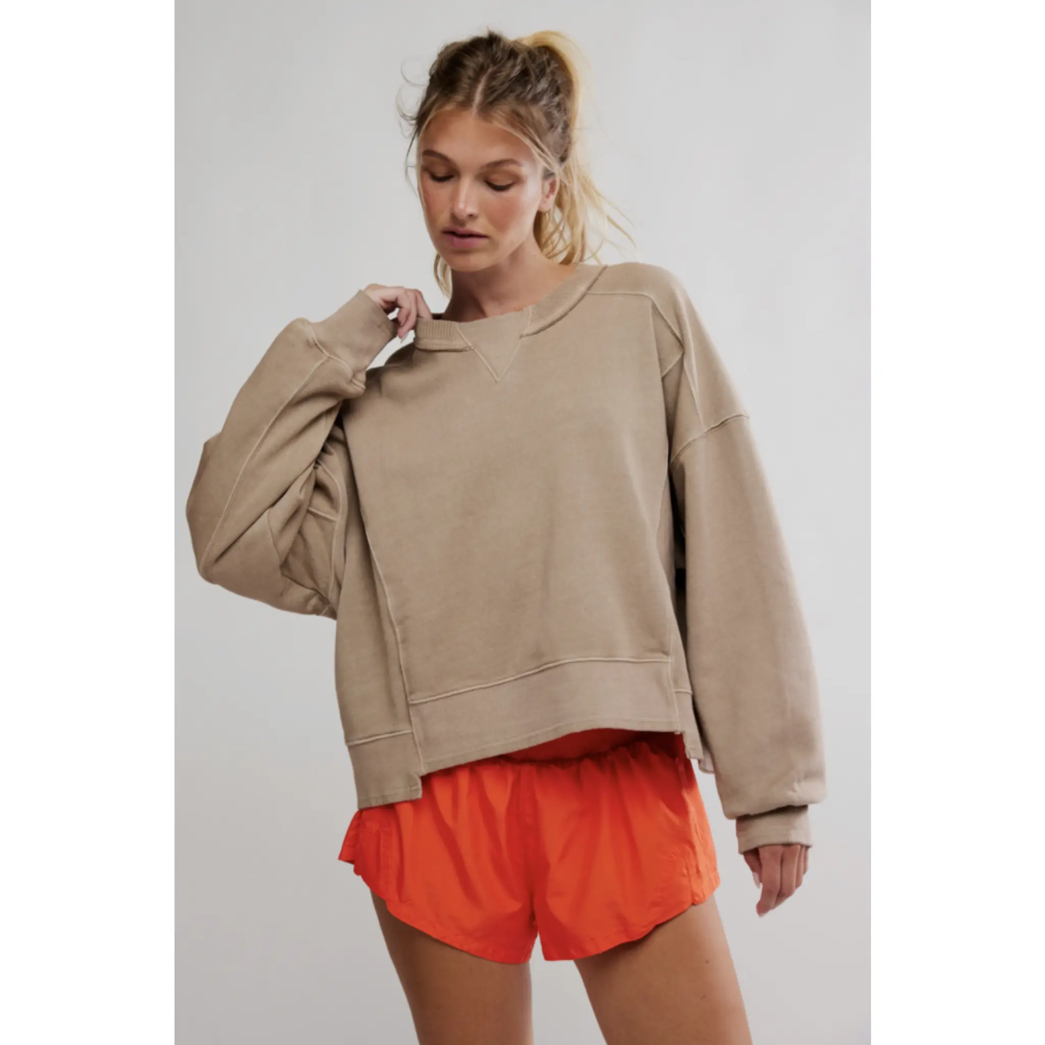 Free People Movement Women's Sandy Intercept Pullover Sweatshirt