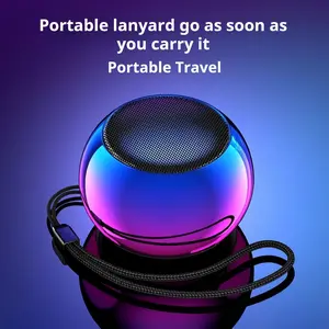 Mini Colorful Bluetooth-compatible Speaker, Portable Wireless Sound System, Bass Boosted Audio Output, Ideal for Music Lovers & Daily Use