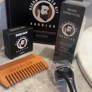 Beard Kit for Men ,Birthday Gifts for Men, Mens Gifts, Unique Beard Care Kit for Men Best Friends Male Dad Brother Husband Fiance Him Boyfriend Coworker, Gift Ideas Gifts for Him Visit the Varolan Store
