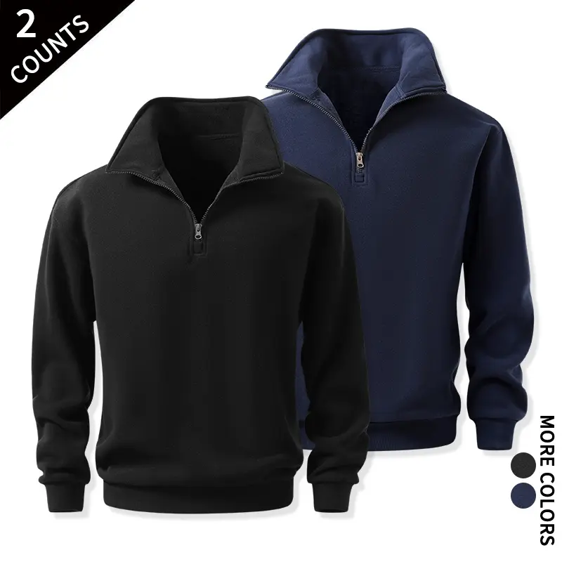 Black + Navy Blue