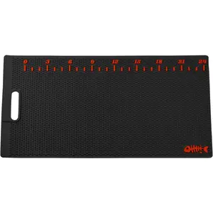 14 * 28 inch Measurable NonSlip Fish Fillet Mat Heavy Duty Rollable Fish   Board for Filleting, , Cleaning Fish No Need Fish Grippers Large Size Fish Cleaning Mat