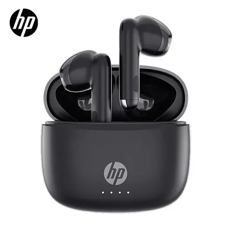 HP H10J Wireless Earbuds, Wireless Audio Earbuds, True Wireless Earphones – In-Ear Stereo Headphones with Deep Bass, IPX4 Water-Resistant Sport Design, 22H Playtime & USB-C Fast Charging, Gradient Finish, Android, iOS & Gifting