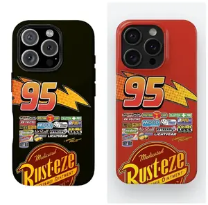 LIGHTNING MCQUEEN SPECIAL EDITION CARS PHONE CASE For iPhone 14 15 16 17 HALLOWEEN/Christmas Gifts, iPhone Case Halloween Christmas Gifts Cover Protection Protective